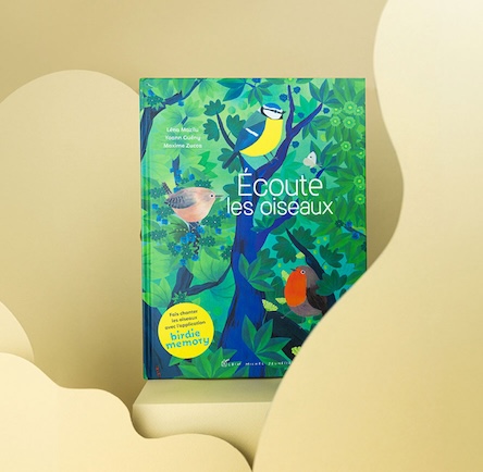 El libro « Écoute les oiseaux »